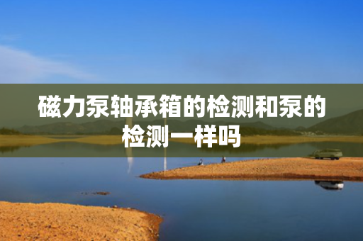 磁力泵轴承箱的检测和泵的检测一样吗 磁力泵轴承箱的检测和泵的检测一样吗