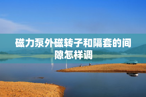 磁力泵外磁转子和隔套的间隙怎样调