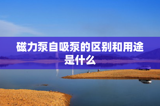 磁力泵自吸泵的区别和用途是什么