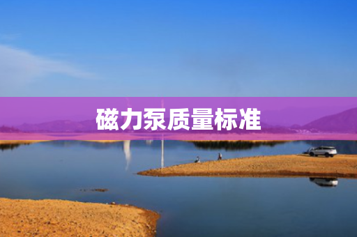 磁力泵质量标准