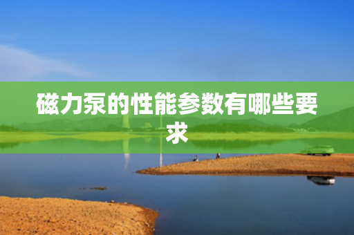 磁力泵的性能参数有哪些要求