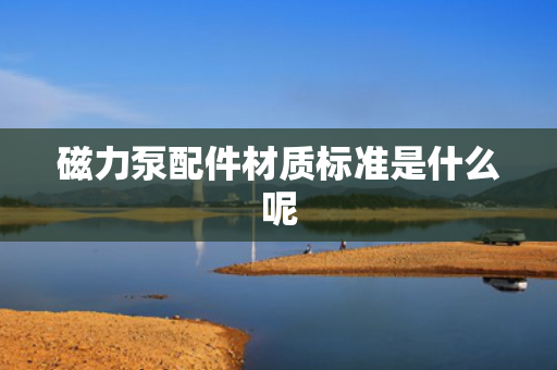 磁力泵配件材质标准是什么呢