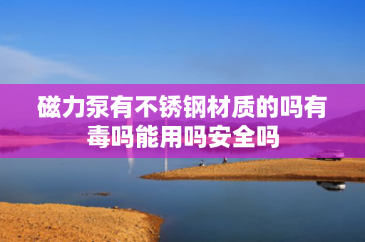 磁力泵有不锈钢材质的吗有毒吗能用吗安全吗
