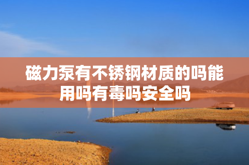 磁力泵有不锈钢材质的吗能用吗有毒吗安全吗