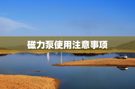 磁力泵使用注意事项