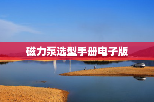 磁力泵选型手册电子版