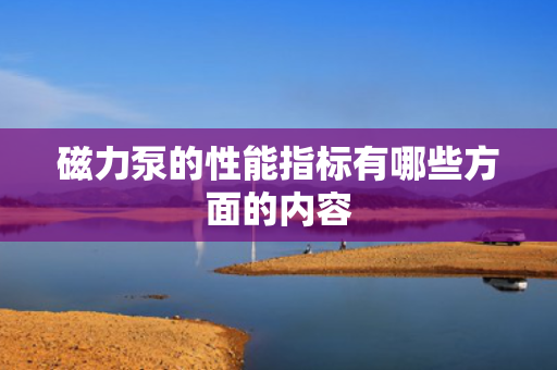 磁力泵的性能指标有哪些方面的内容